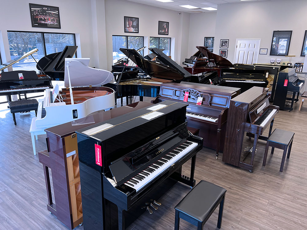 Piano shopping store